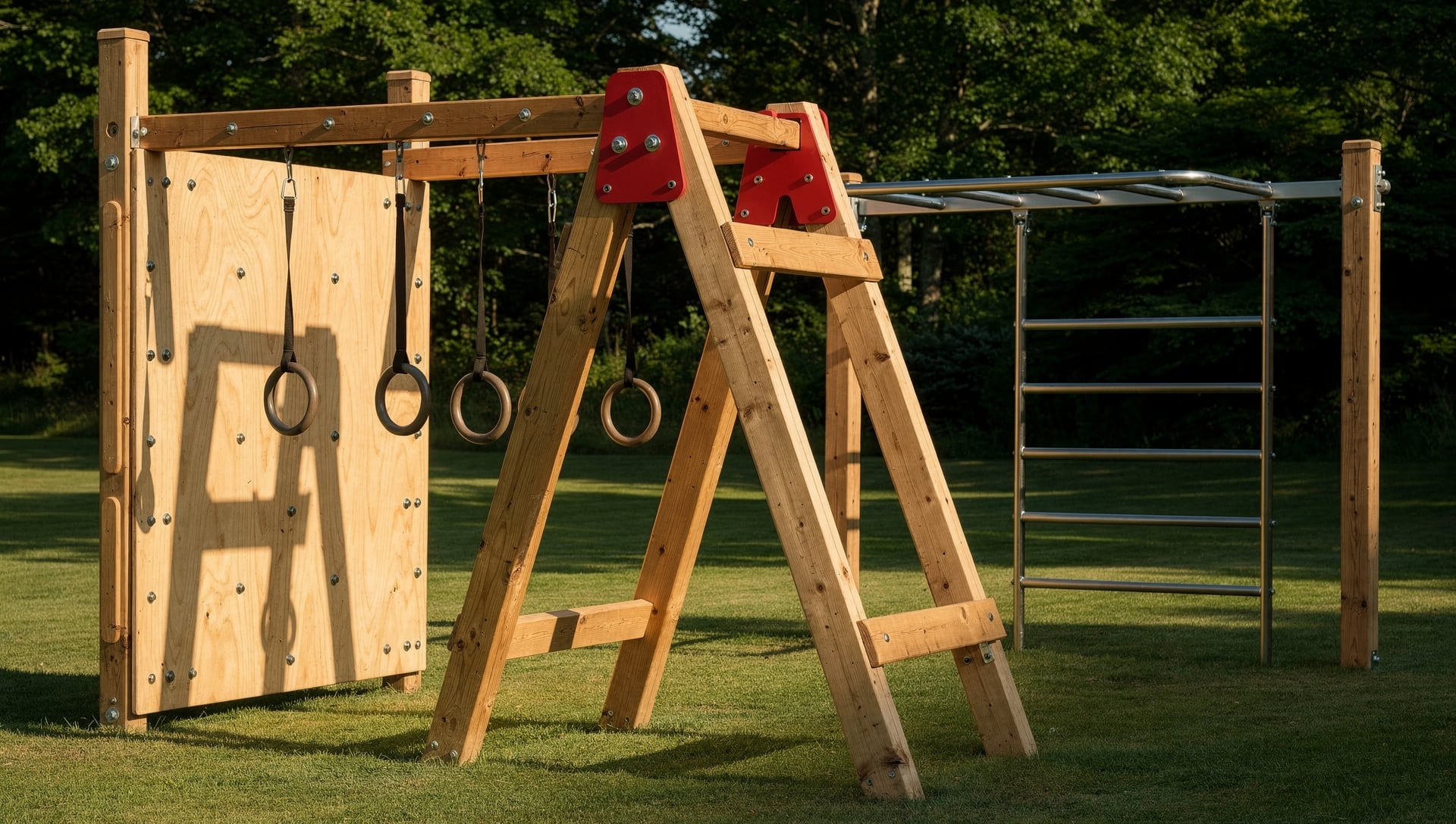 She wanted a ninja warrior course for her 6th birthday. So we built one.